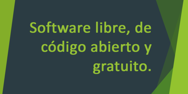 Software Libre