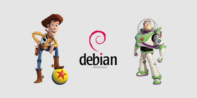 Debian y su relación con Toy Story